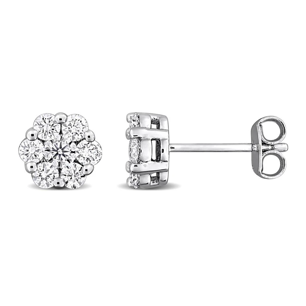 Mimi
Max Created Forever 1ct TW Lab-Grown Diamond Halo Stud Earrings Sterling Silver