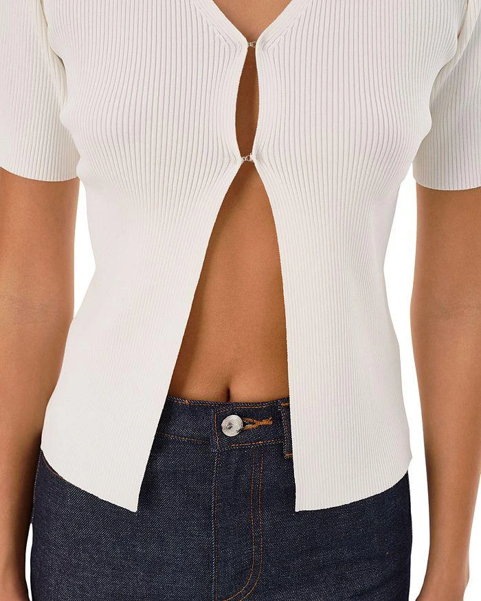 LaMarque Aurelie Ribbed V Neck Top 5