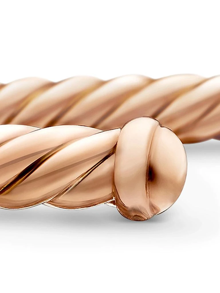 David Yurman Modern Cablespira Bracelet in 18K Rose Gold, 4MM 5