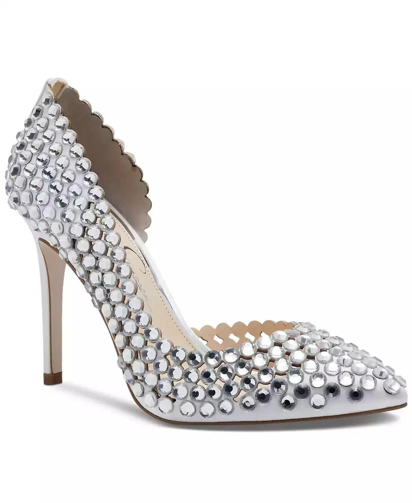 Jessica Simpson Women's Preppi Bridal d'Orsay Pumps 1
