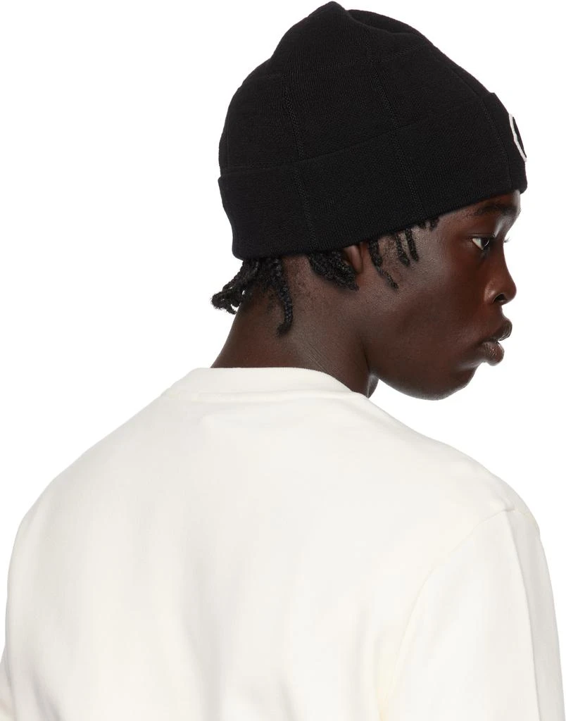 Moncler Moncler x Palm Angels Black Logo Beanie 3