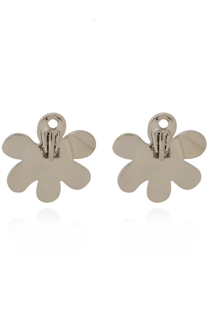 Marni Marni Embellished Flower Shaped Clip-On Earrings 2