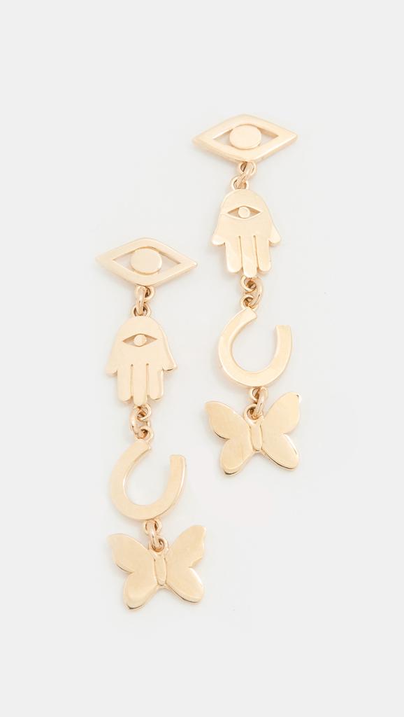 Sydney Evan 14k Small Tiny Pure Drop Earrings