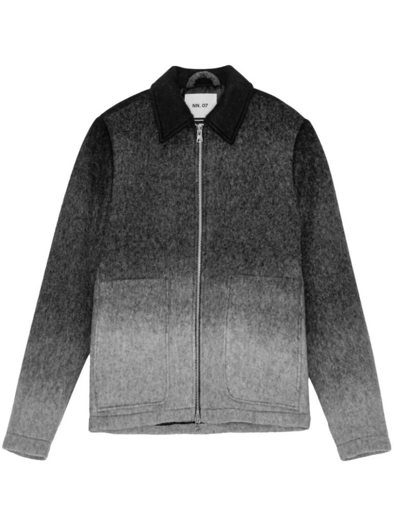 NN07 Nn07 - Gael Wool Blend Jacket 4