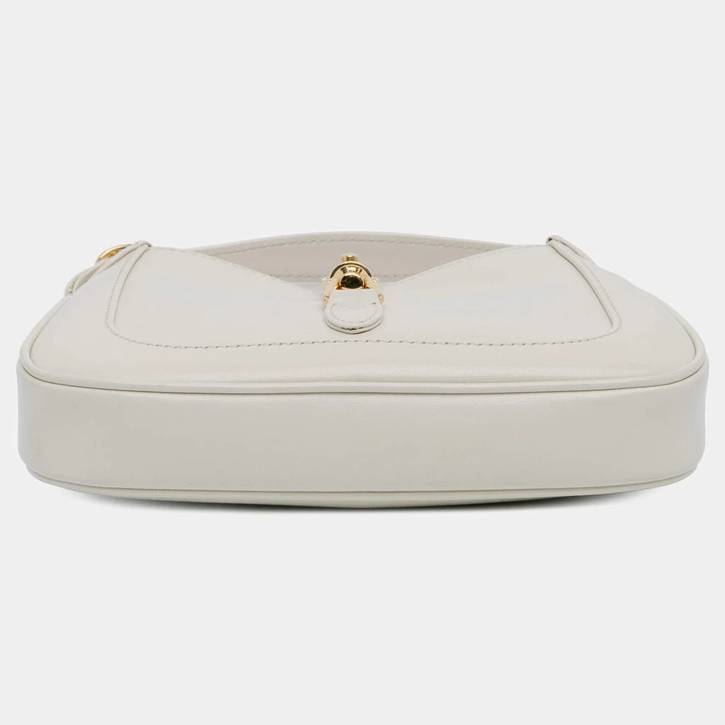 Gucci Gucci White Leather Mini Jackie 1961 Shoulder Bag 5