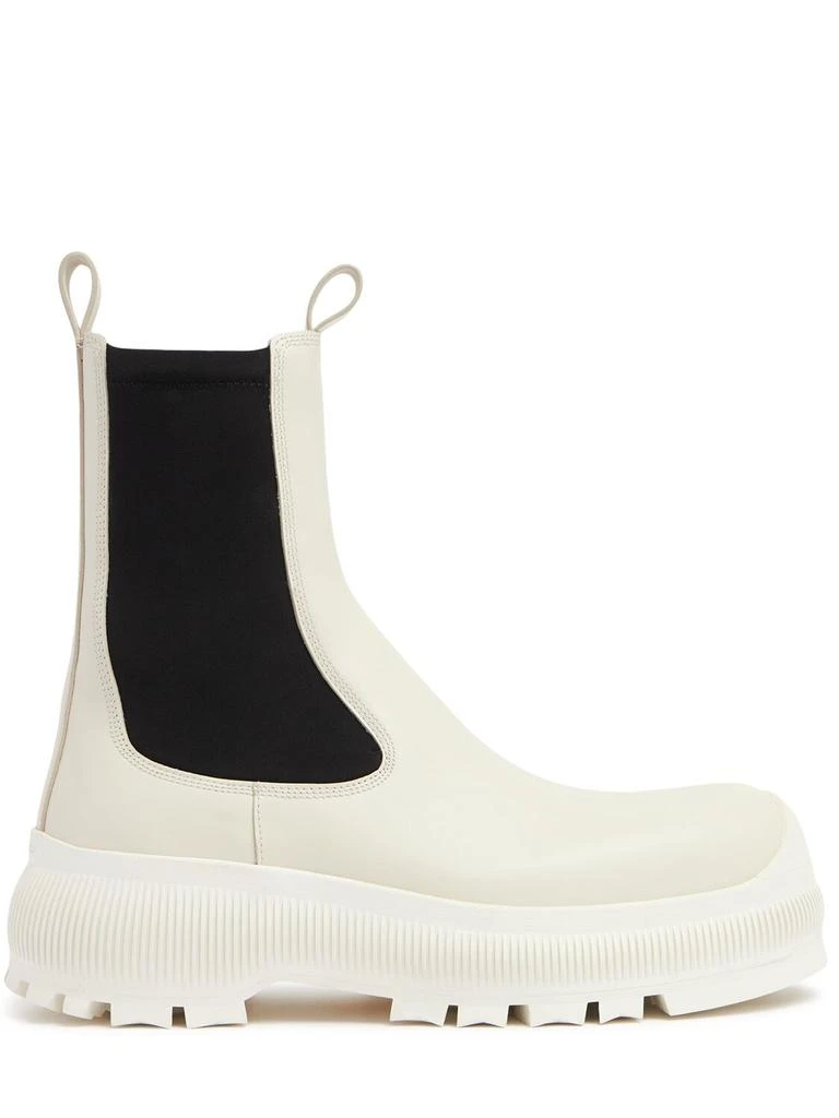 Jil Sander 35mm Leather Ankle Boots 1