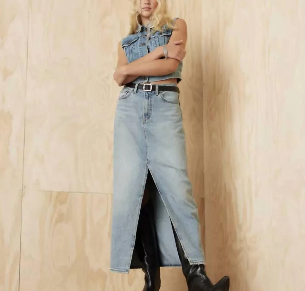 Levi's Levi'S - Ankle column skirt 2