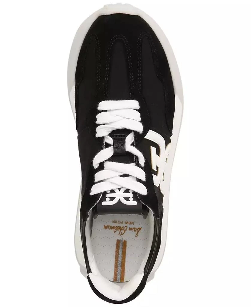 Sam Edelman Women's Langley Emblem Lace-Up Trainer Sneakers 4