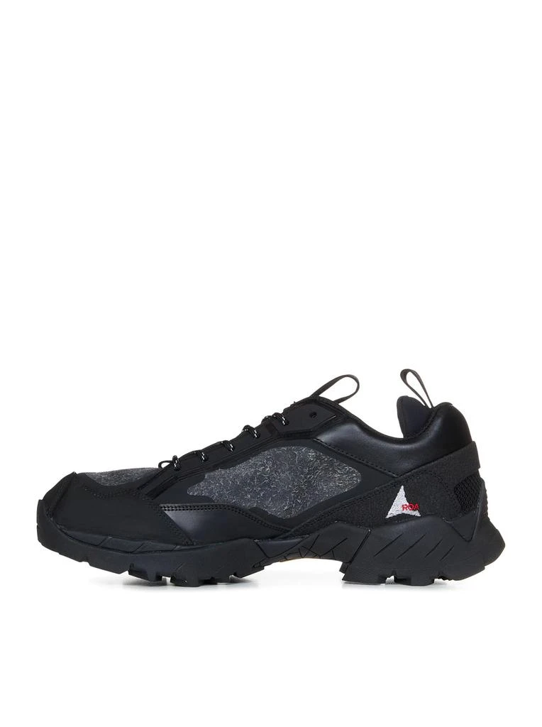 Roa Hybrid trekking shoes in black long 4