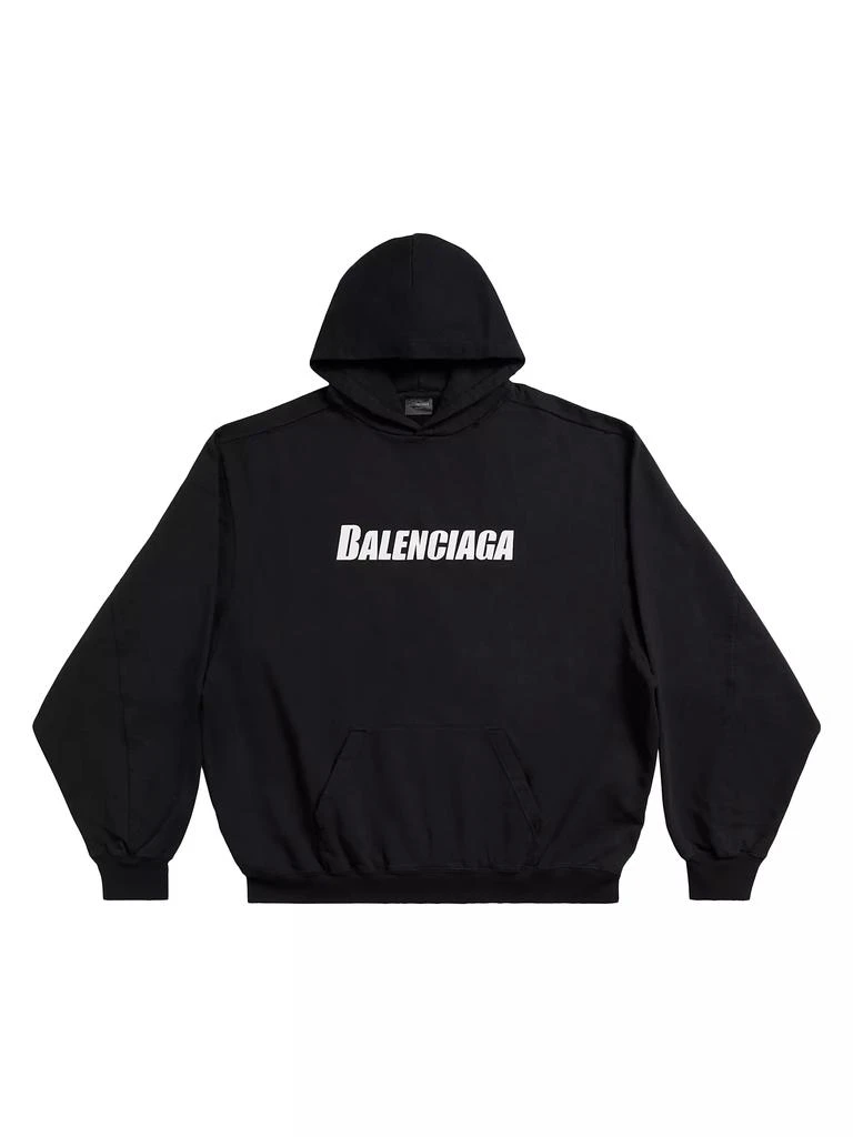 Balenciaga Destroyed Oversized Hoodie 1