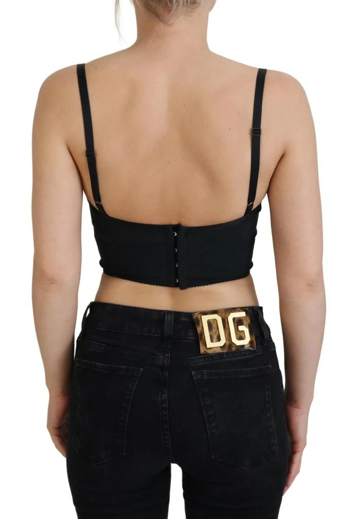 Dolce & Gabbana Leopard Print Bustier Corset Women's Top 3
