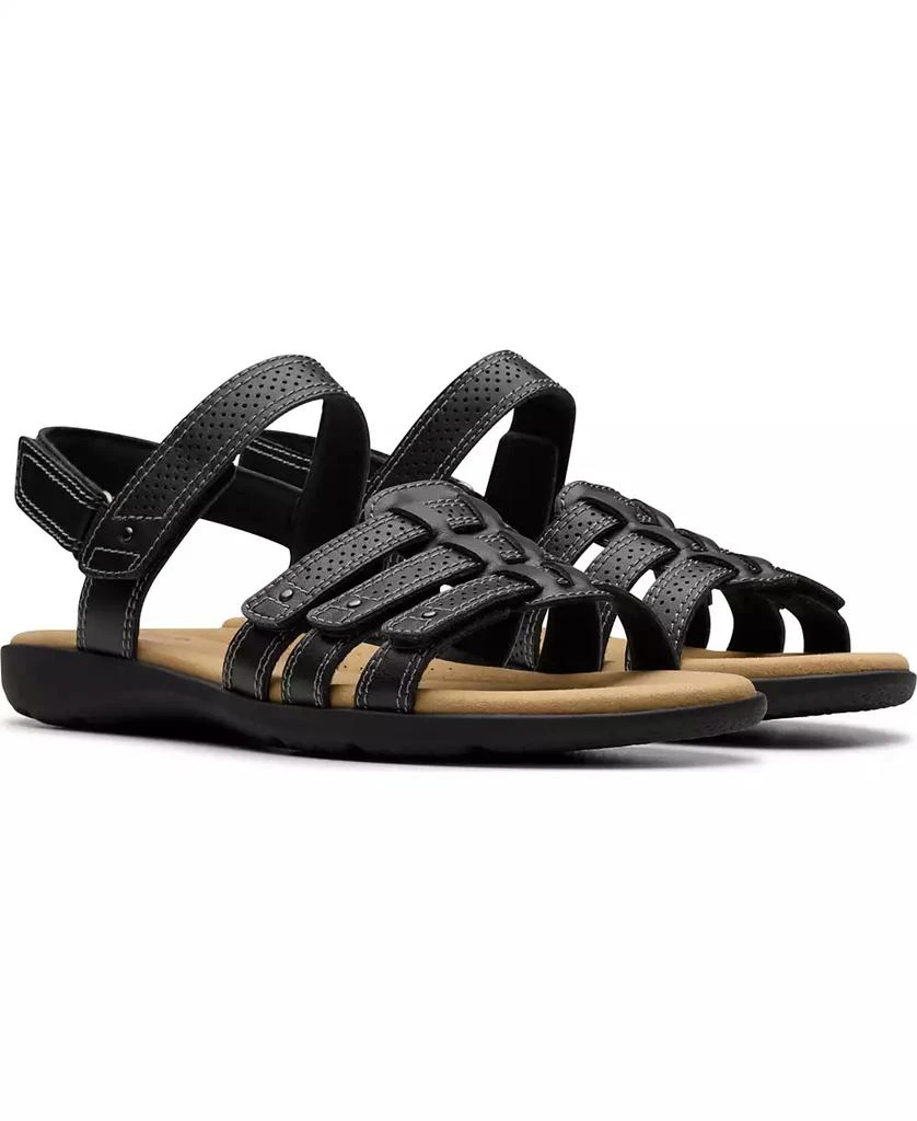 Clarks Collection Women's Elizabelle Kay Riptape Flat Sandals 7