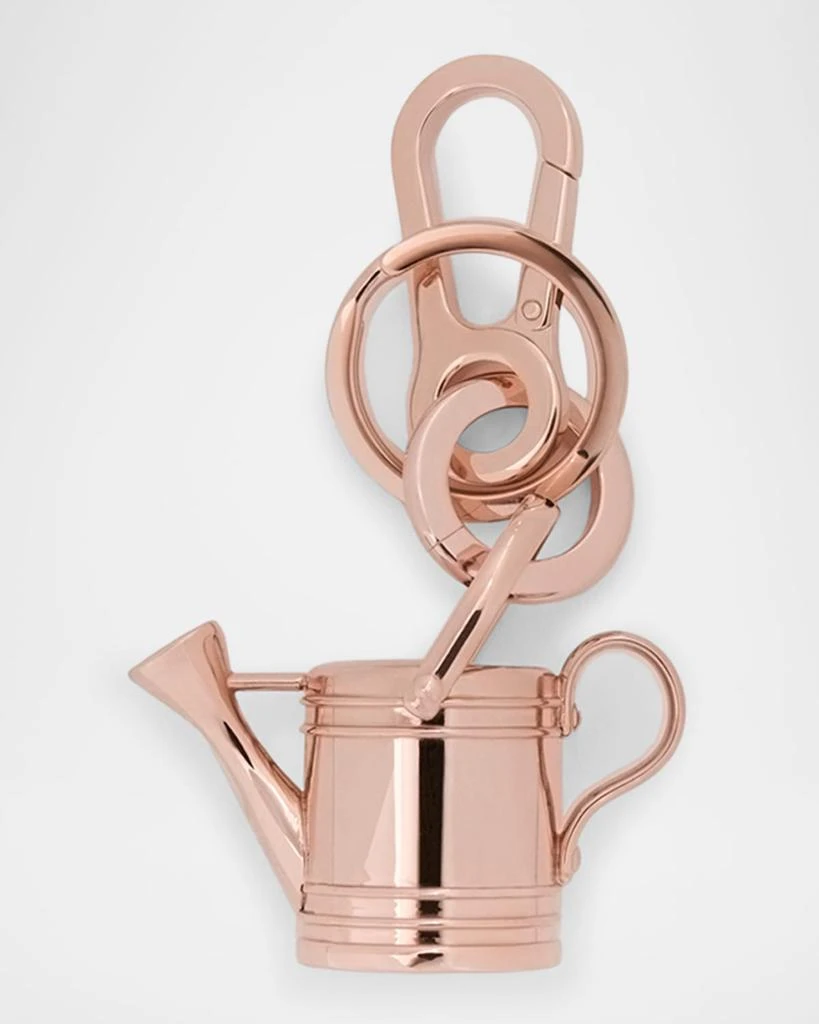 Loewe Watering Can Key Ring in Brass 3