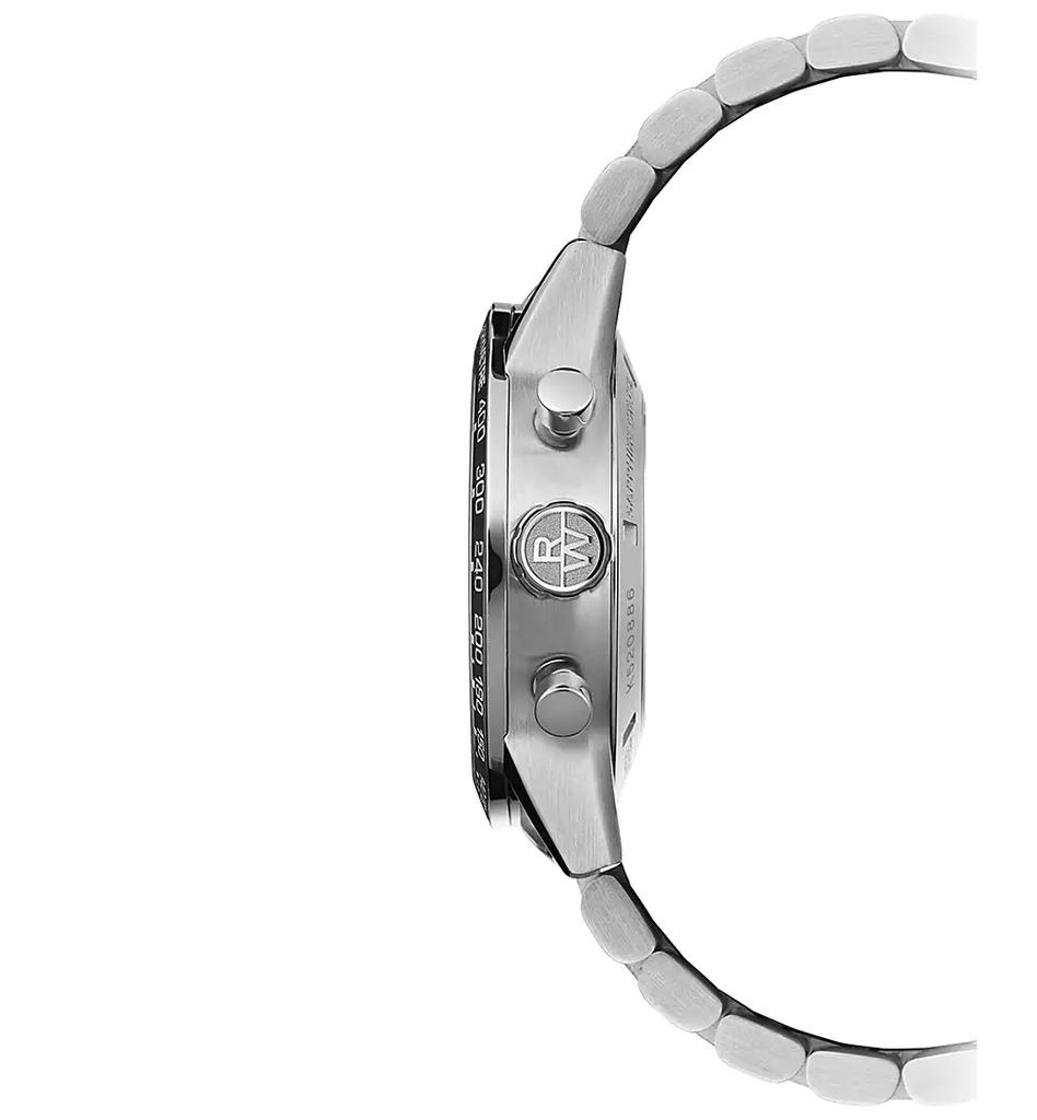 Raymond Weil Men's Swiss Automatic Chronograph Freelancer Stainless Steel Bracelet Watch 43.5mm
