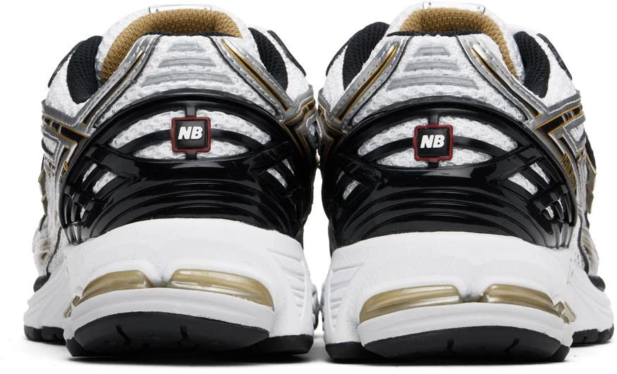New Balance White & Black 1906R Sneakers 2
