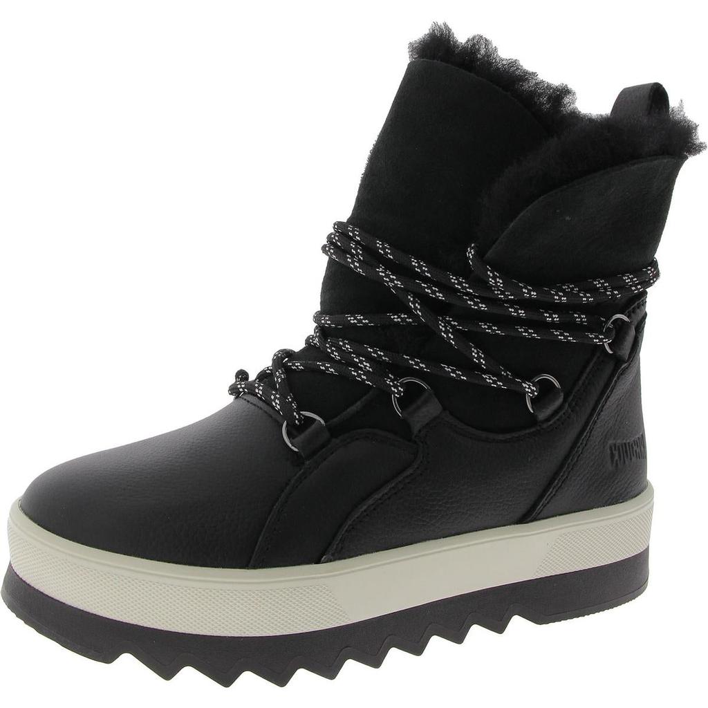 Cougar Five Womens Leather Lace-Up Winter & Snow Boots