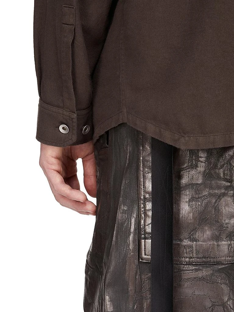 Rick Owens Camicia Cotton Relaxed-Fit Shirt 7
