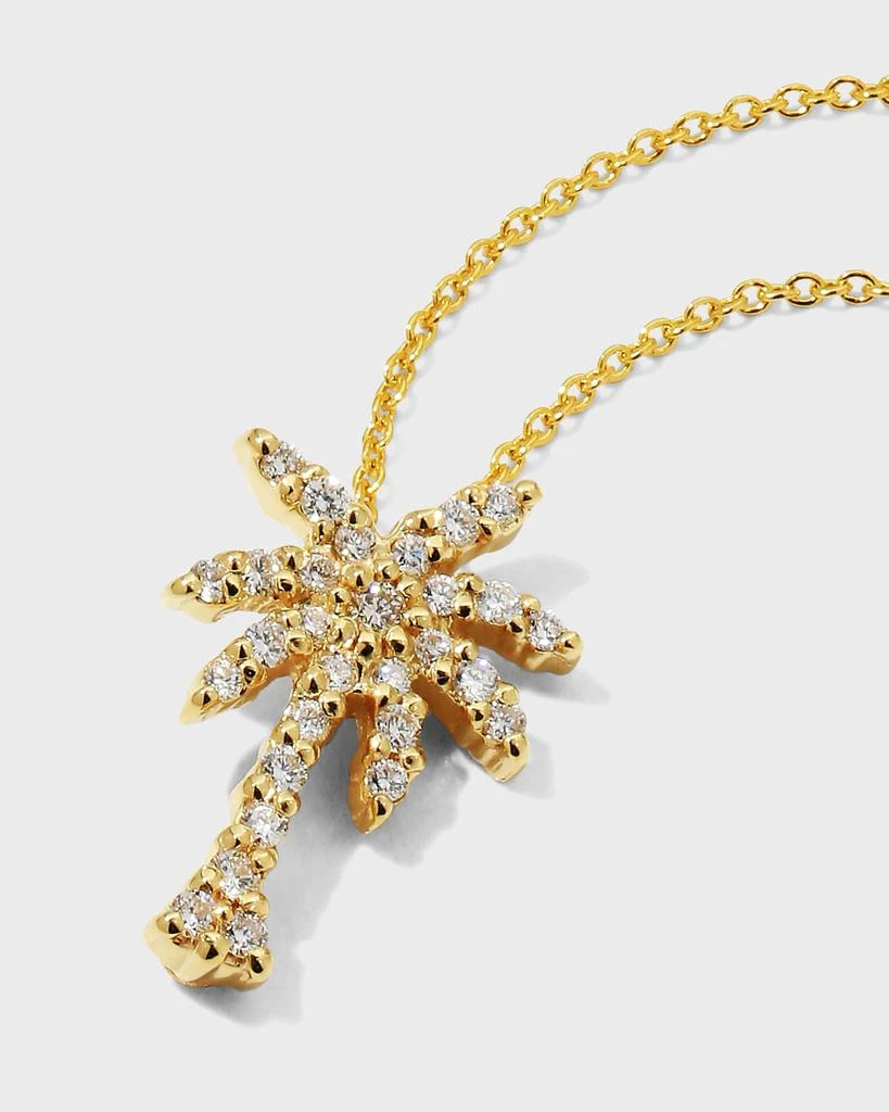 Roberto Coin 18k Gold Diamond Palm Tree Pendant Necklace 3