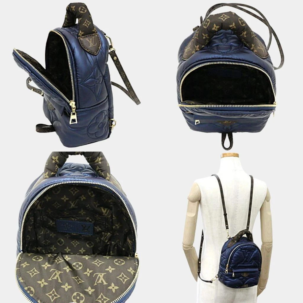 Louis Vuitton Louis Vuitton Navy Synthetic Pillow Palm Springs Mini Backpack 3