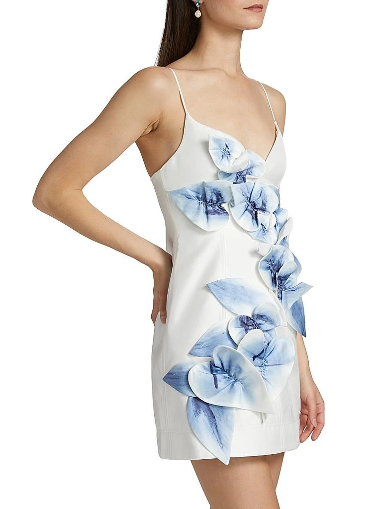 Acler Bilbo Floral Appliqué Minidress 4