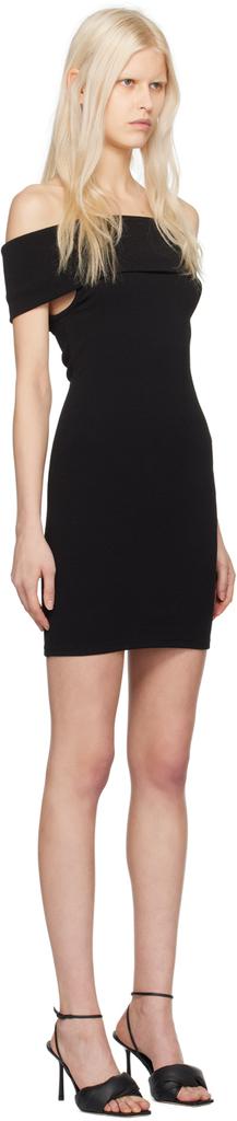 Esse Studios Black Omnia Band Minidress