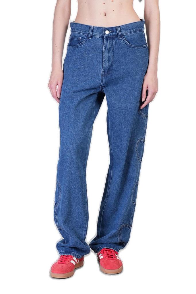 Carne Bollente Carne Bollente Country Crush Heart Patch Jeans