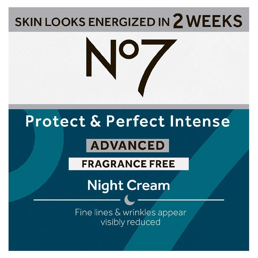 No7 Protect & Perfect Fragrance Free Night Cream 5