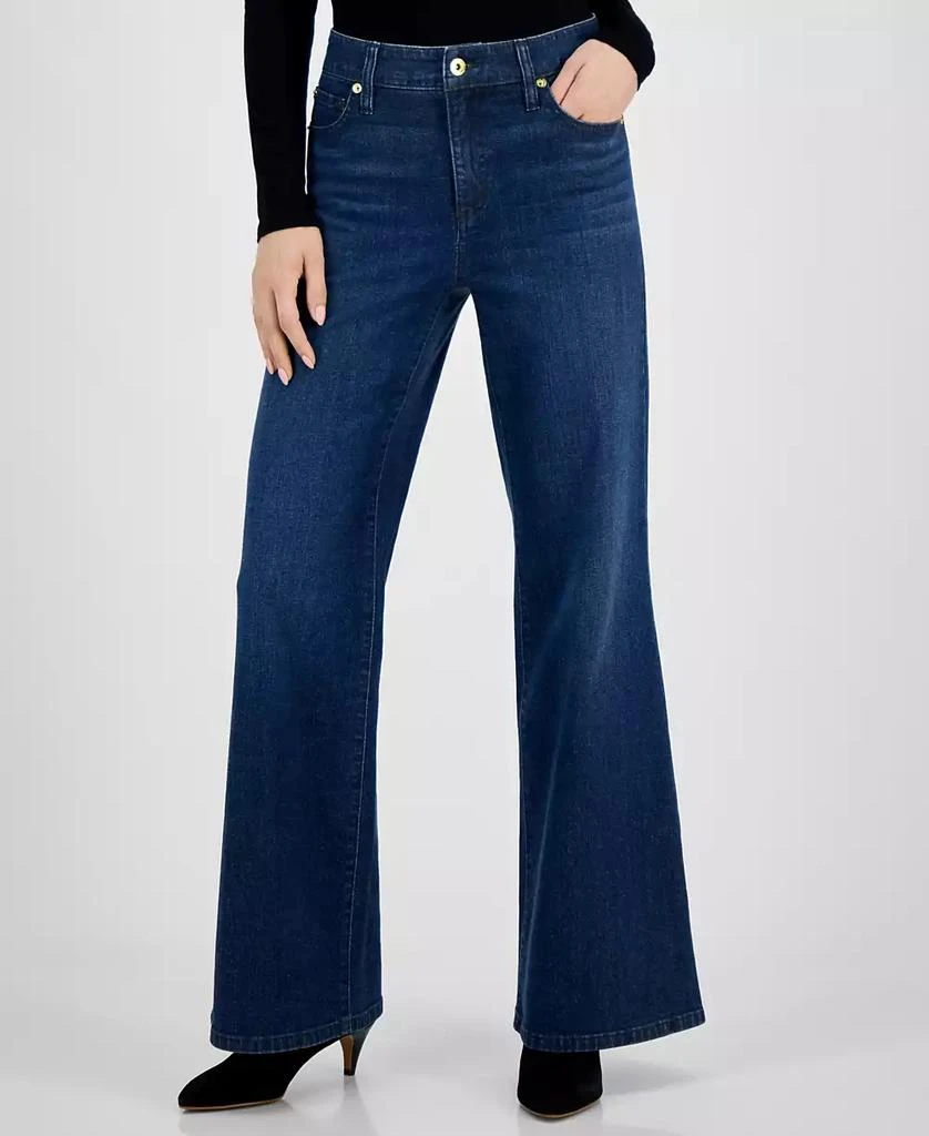 INC International Petite High-Rise Wide Leg Jeans, Created for Macy's 4