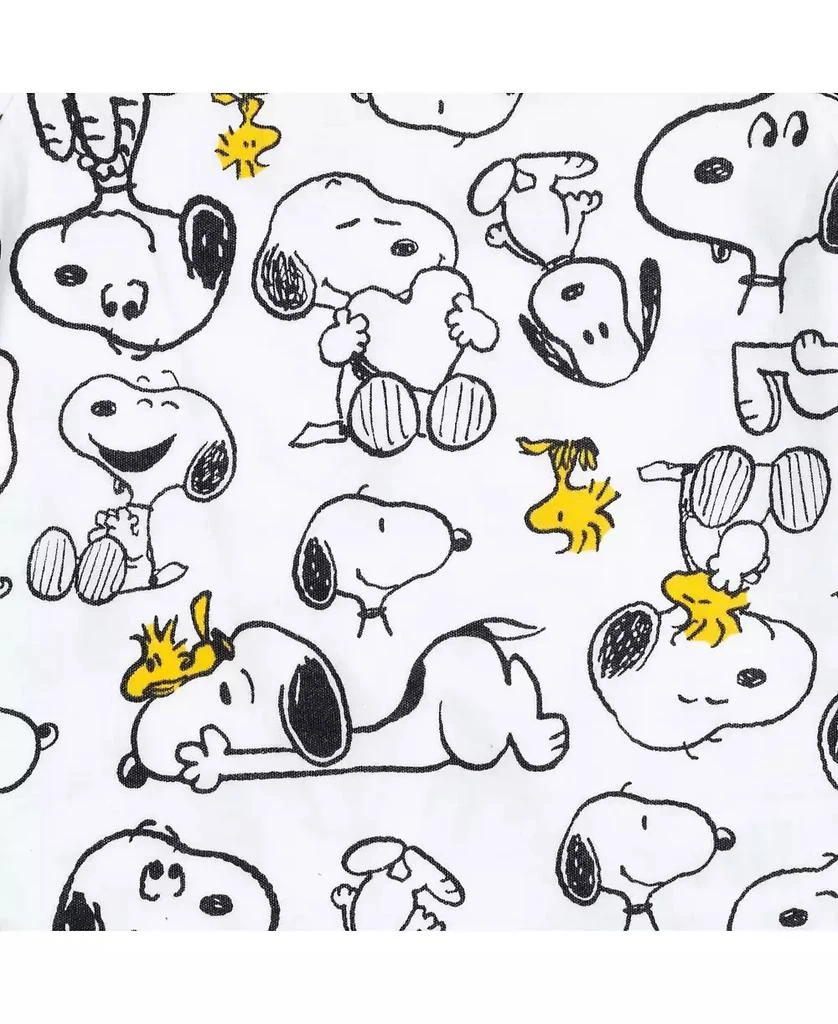 Peanuts Snoopy Charlie Brown Boys 5 Pack Bodysuits Multi Infant 4