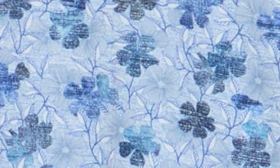 BUGATCHI Floral Print Short Sleeve Button-Up Shirt 4