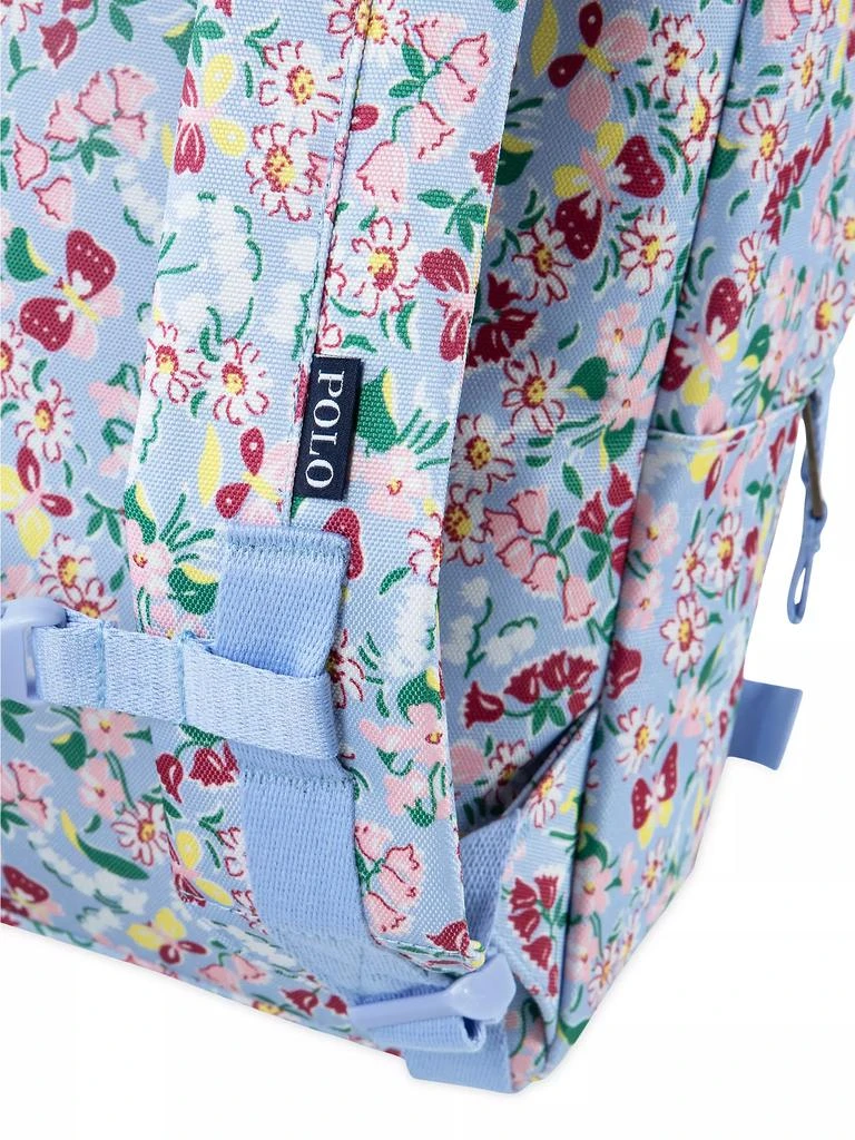 Ralph Lauren Kid's Polo Floral Backpack 8