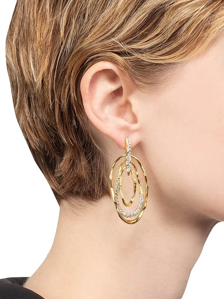 Alexis Bittar Solanales Mobile 14K-Gold-Plated 
Crystal Drop Earrings 2