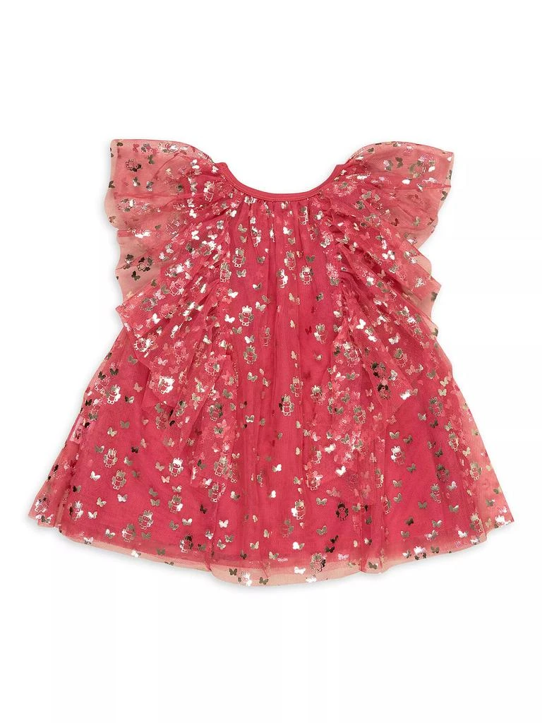Huxbaby Baby Girl's, Little Girl's &amp; Girl's Butterfly Tulle Dress 2
