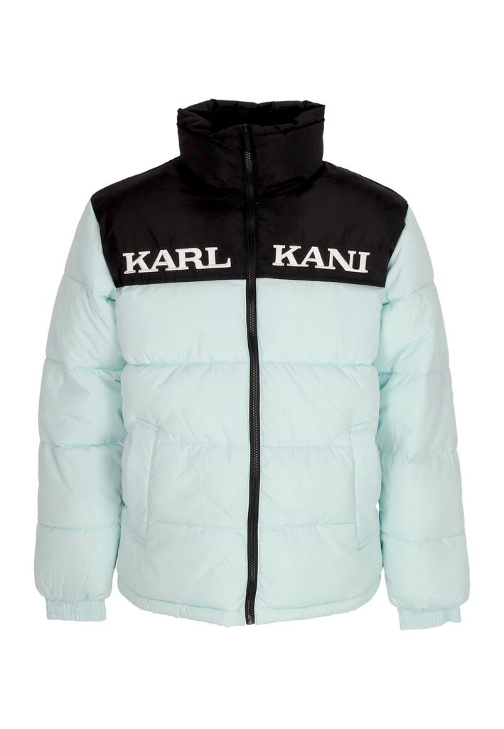Karl Kani Men's Down Jacket Retro Essential Puffer Jacket Light Blue