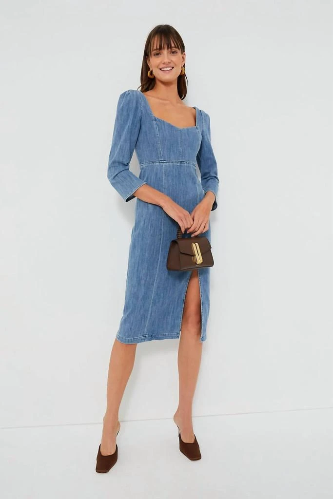 knee length dresses for ladies Ava & Mia Emery Tallulah Midi Dress – Sitting Bull BH