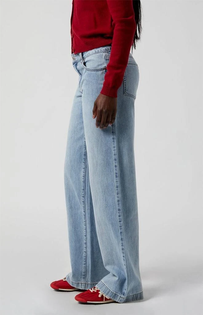 PacSun Casey Low Rise Baggy Jeans Light Indigo 3
