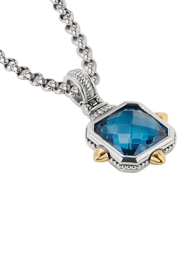 Konstantino Anthos Blue Spinel Pendant 2