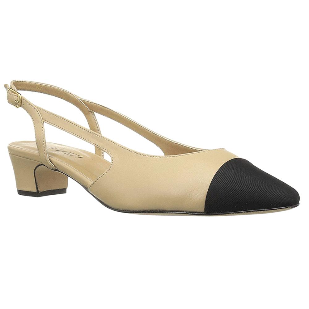 Vaneli Aliz Round Toe Slingback Pumps
