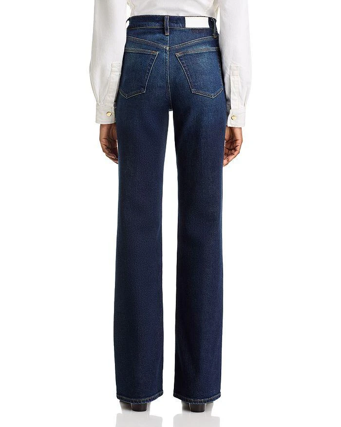 Re/Done 70s High Rise Bootcut Jeans in Barely Worn 3