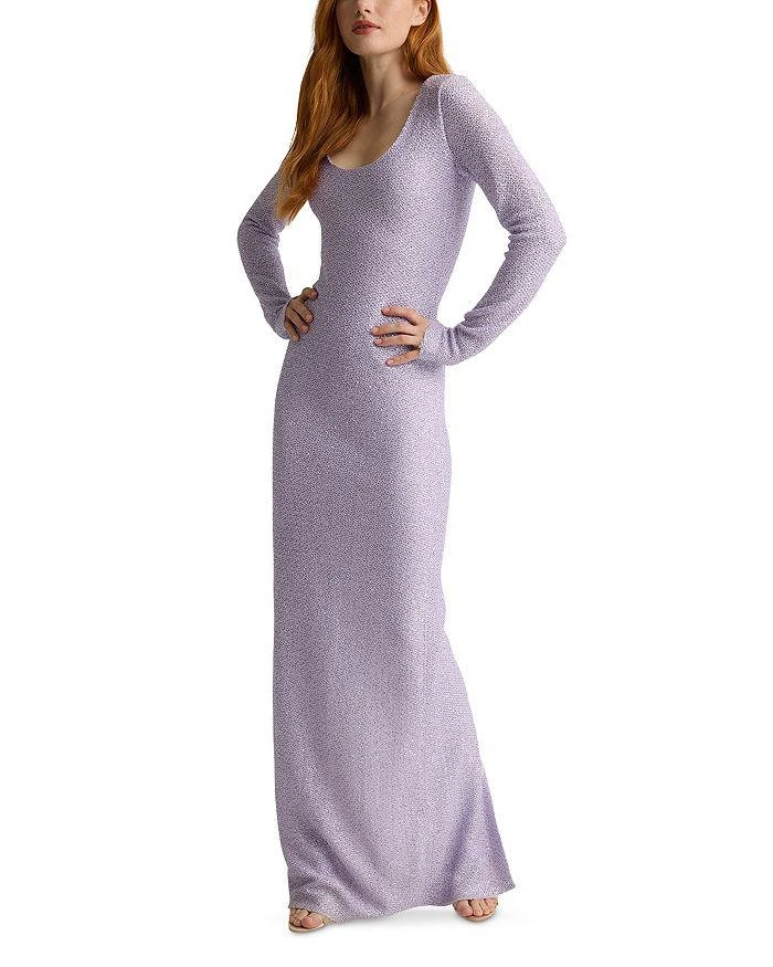 St. John Soft Sequin Knit Gown