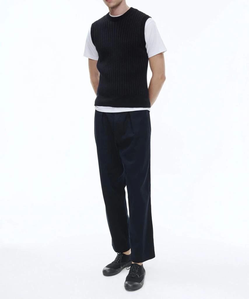 预计3周后发货 Fursac Pull En Laine Et Coton Biologique - Marine - Homme 3