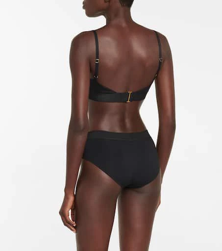 Tom Ford Logo stretch-jersey triangle bra 3