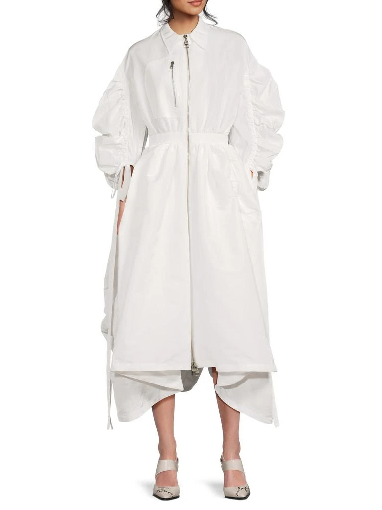 Shop Gathered-Sleeve Zip-Front Midi-Dress on Sale at BeyondStyle  Get 76%  Off Gathered-Sleeve Zip-Front Midi-Dress with Limited-Time Flash Deals,  Exclusive Discounts, and Special Offers. Enjoy Unbeatable Savings on  Gathered-Sleeve Zip-Front Midi-Dress ...