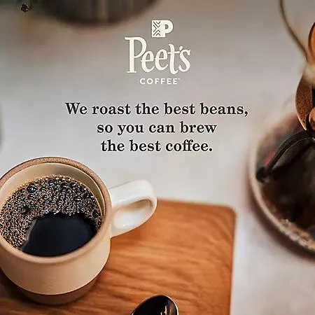 Peet's Coffee Peet's Coffee Dark Roast Whole Bean, Major Dickason's Blend, 32 oz. 5