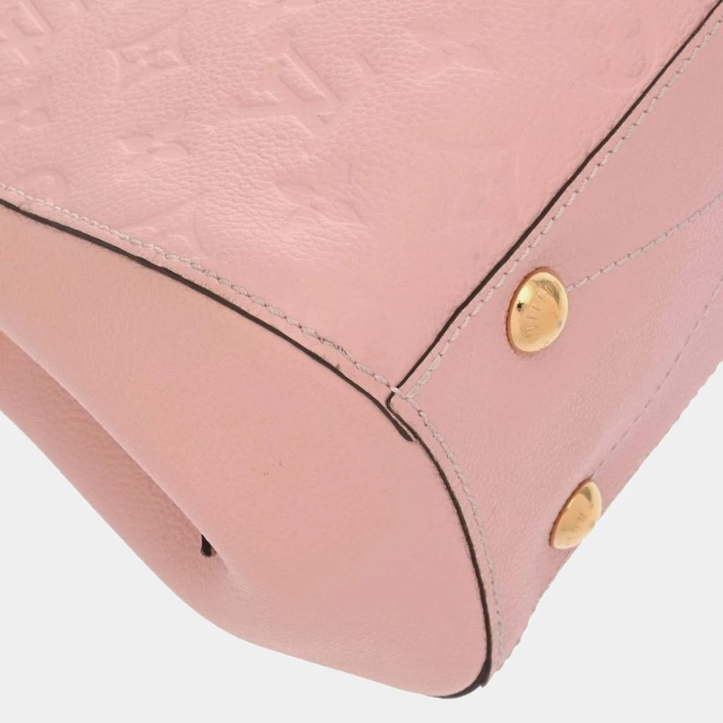 Louis Vuitton Louis Vuitton Rose Poudre Leather Monogram Empreinte Montaigne BB Handbag 12