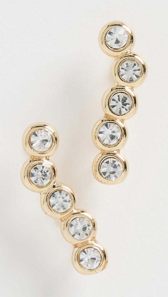 BAUBLEBAR Crystal Crawler Earrings