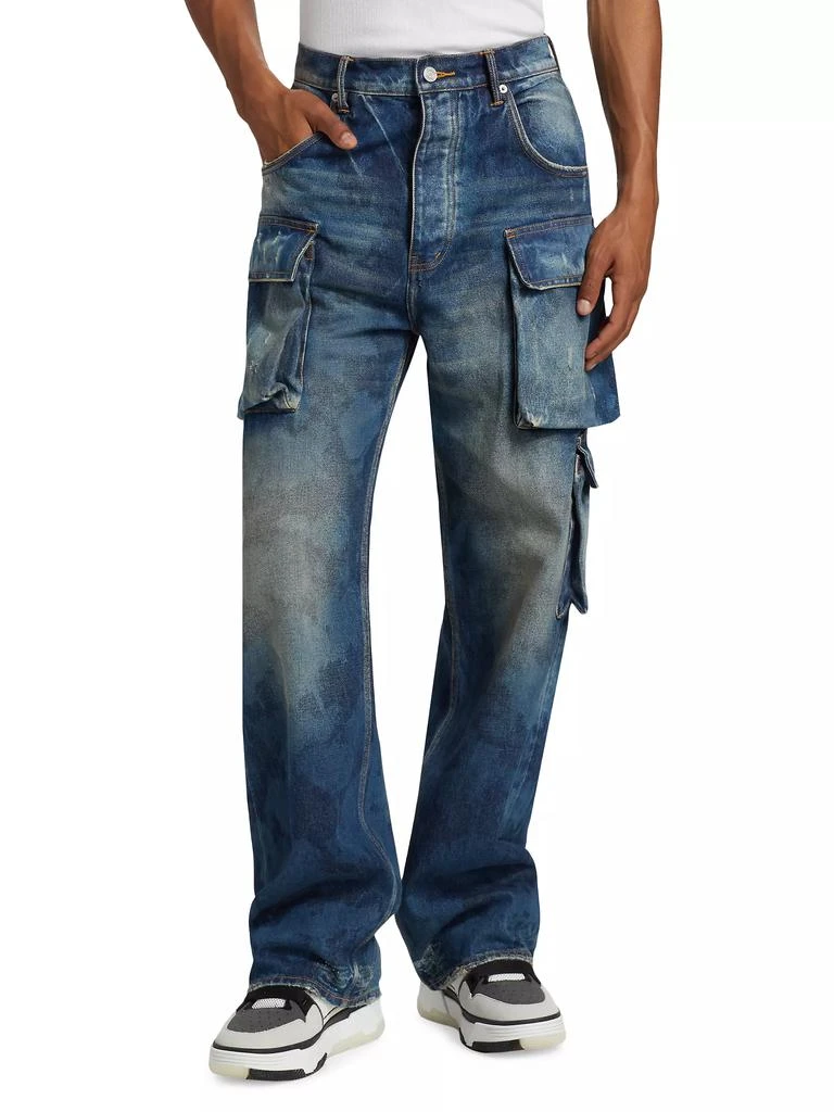 Purple Brand D-Triple Denim Cargo Jeans 3