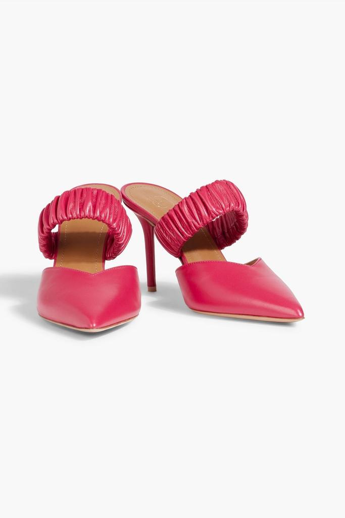 Malone Souliers Matilda 85 ruched leather mules