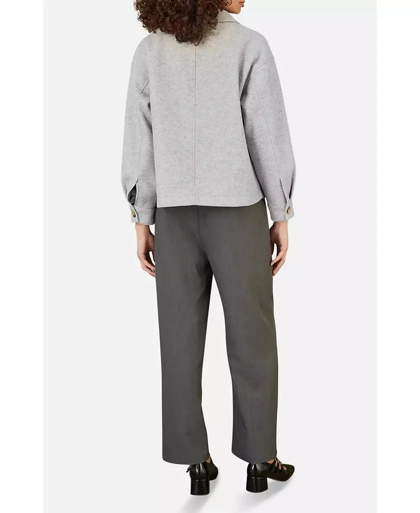 Yumi Women
s Textured Finish Patch Pocket Shacket 7