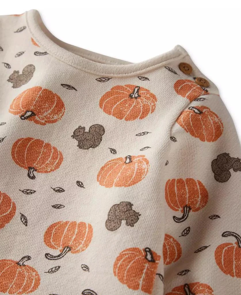 Carter
s Baby Organic Cotton Harvest Pumpkins Top 
Pants, 2-Piece Set 3